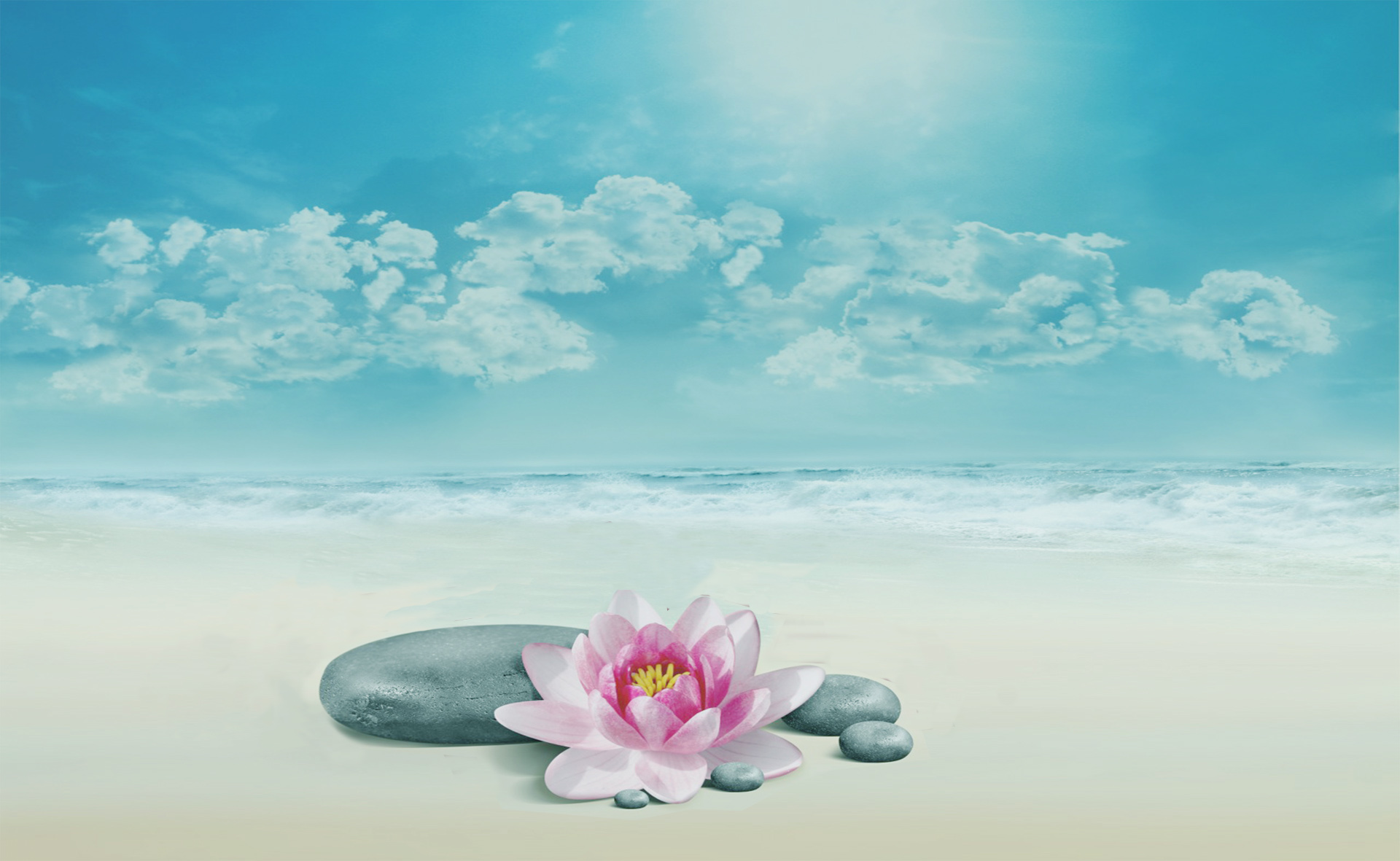 ocean lotus background